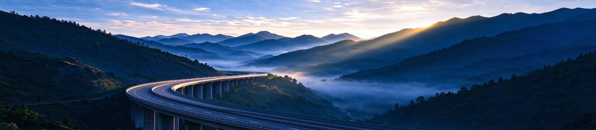德克西尔倾角仪工程现场：山区高架桥梁结构监测全景